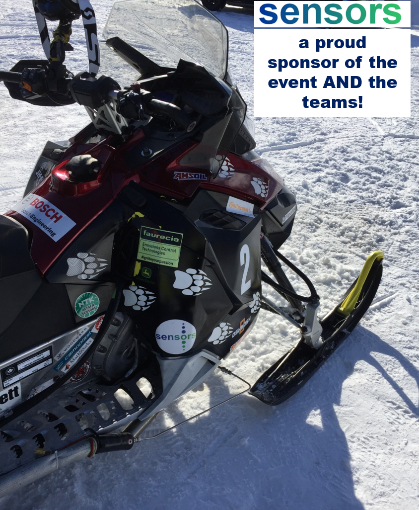 Sensors sponsors snowmobile challenge