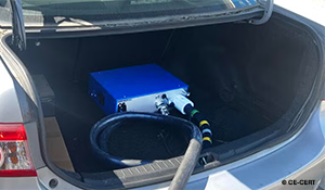 SEMTECH® NH3 in car trunk